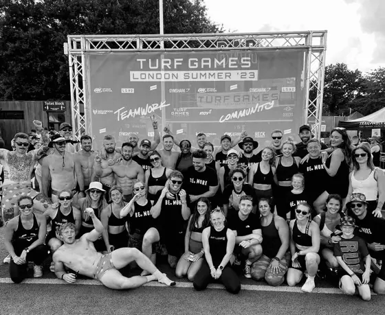 Team Huntsman at Turf Games London, summer 2023