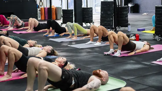 Yoga at Huntsman